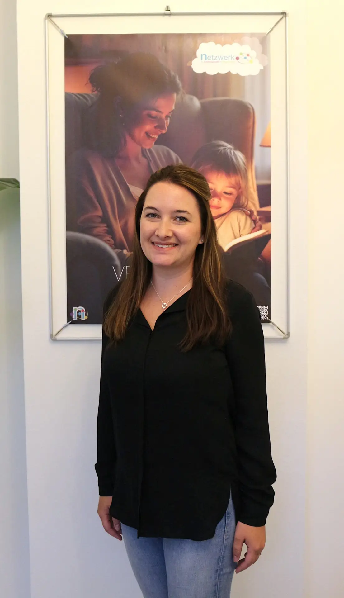 Julia Stoffele, Bürokauffrau bei Netzwerk-SFL